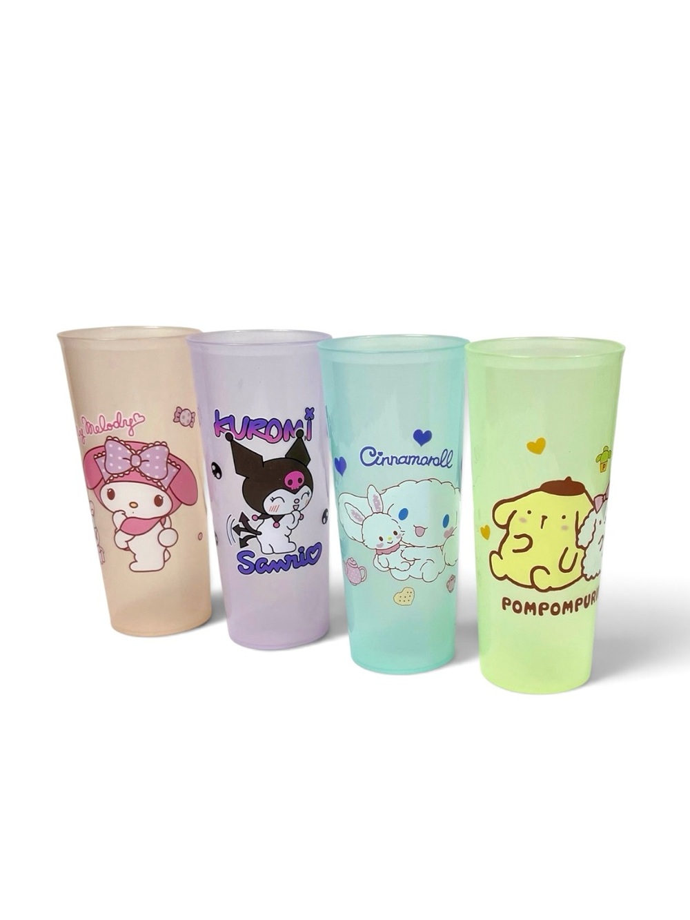 Hello Kitty Tumblers w Lids